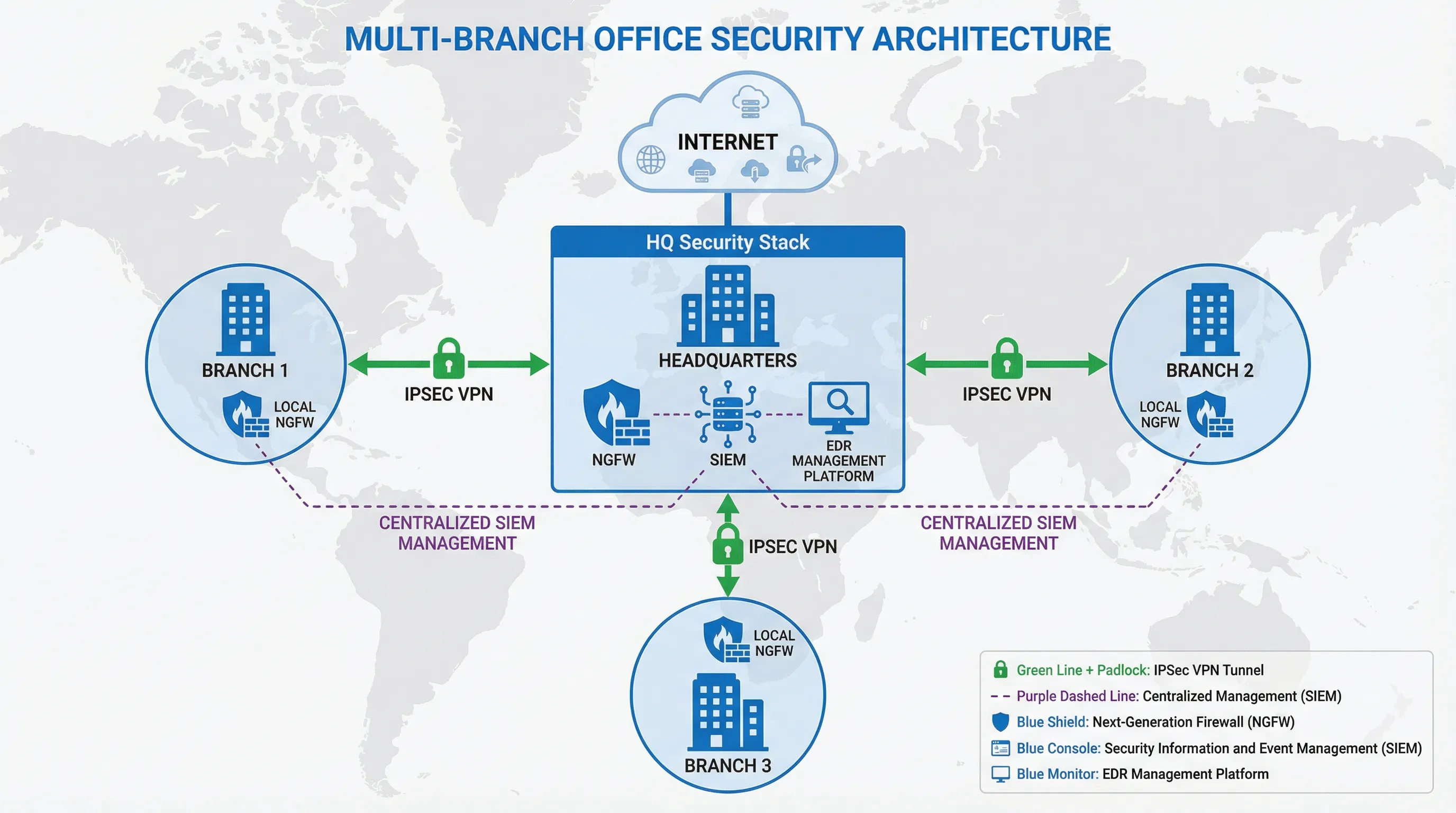 Multi-Branch Office Security